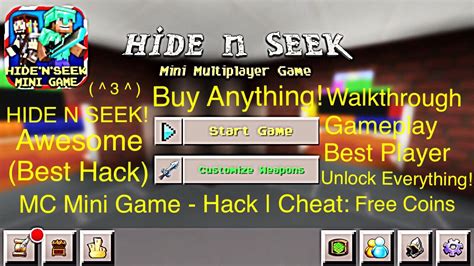 How To Enter Cheats In Mini Game Hide N Seek Realityever
