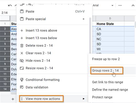How To Group Rows And Columns In Google Sheets Quick Easy Guide