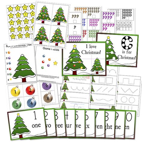 Preschool Christmas Activities Free Printables Tip Junkie