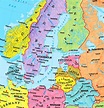 Baltic Sea political map