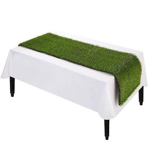 Grass Table Runner Table Runners Baseball Table Sports Themed Party