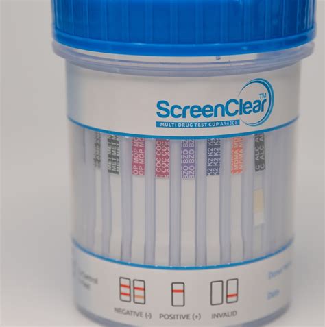 Screenclear 9 Panel Urine Drug Test Cup Thc Amp Met Opi Coc Bzo