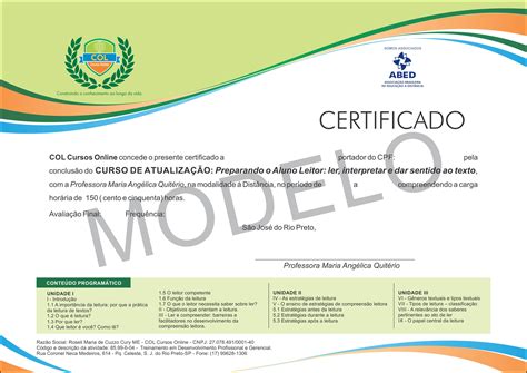 Col Cursos Online Certificados