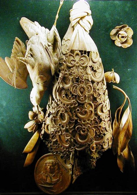This Has Been Carved In Fruitwood By Grinling Gibbons The Skilled