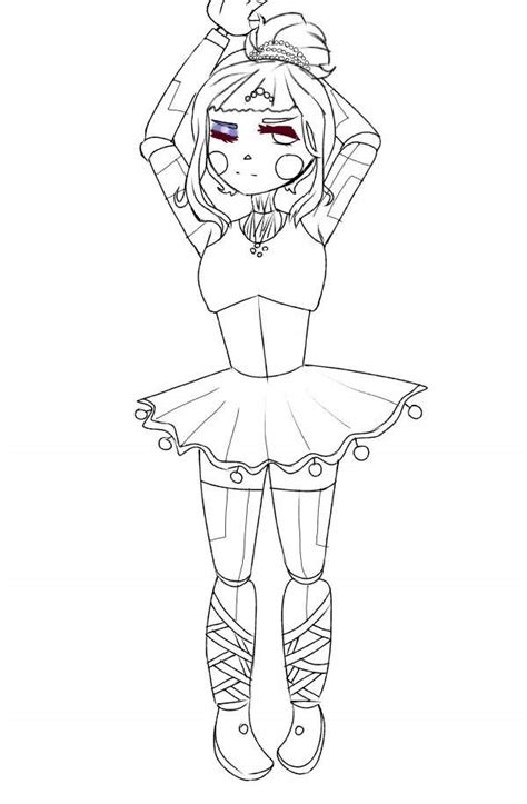 Ballora Sheets Coloring Pages Ballora Coloring Pages Coloriages