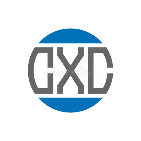 Cxc Letter Logo Design On White Background Cxc Creative Initials