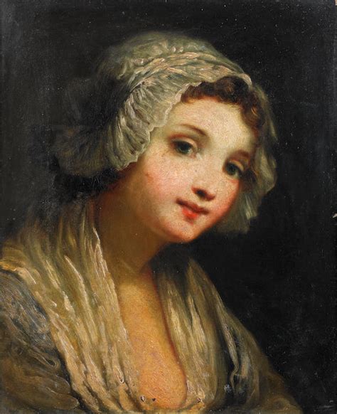 Bonhams Manner Of Jean Baptiste Greuze Head Of A Young Girl