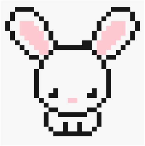 Cute Pixel Art Bunny Grid Pixel Art Grid Gallery