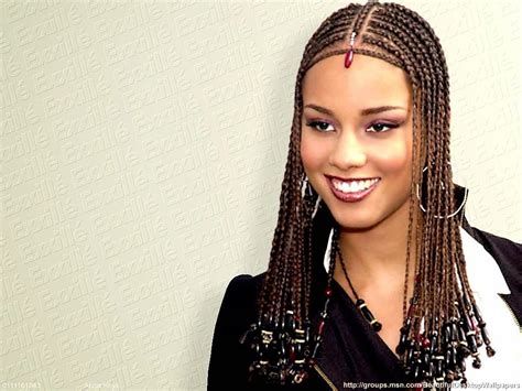 Alicia Keys Signature Of Style Icon Of The New Year Braids With