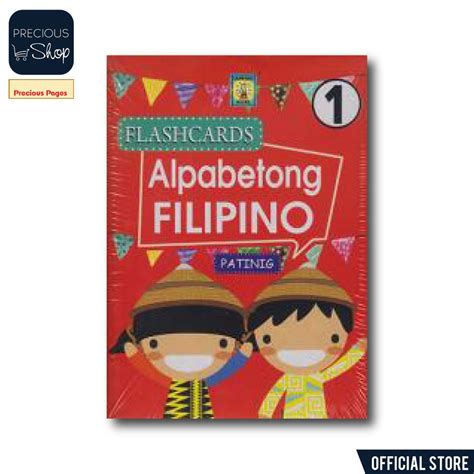 Filipino Alphabet Abakada Laminated Educational Flash