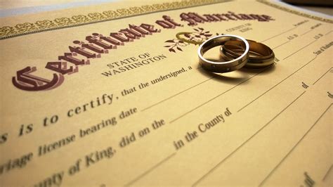 Marriage Licensing King County