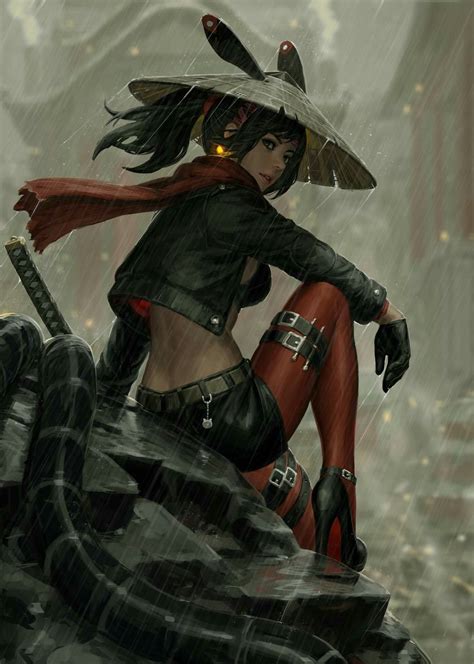 Pin By Jmjnino On Female Samurai Samurai Art Shinobi Girl