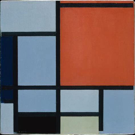 Composition Painting By Piet Mondrian