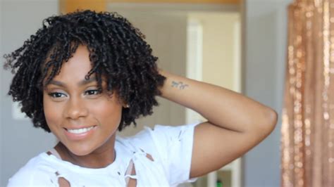 Super Defined Protective Hairstyles Using Finger Coils On