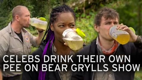 Bear Grylls Makes Jamelia Emilia Fox And Mike Tindall Drink Their Own Urine On Mission Survive