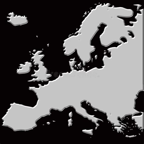Europe Map Stock Illustration Illustration Of Backgrounds 7035575