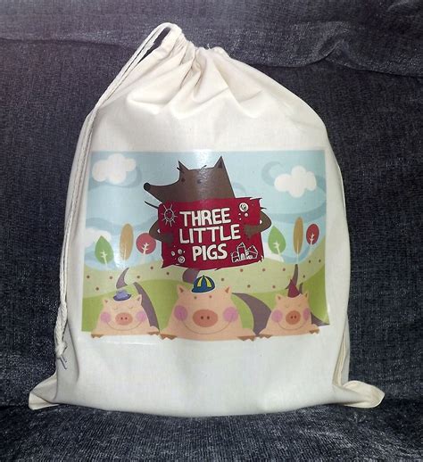 The Three Little Pigs Story Sack £999 Story Sack Three Little Pigs