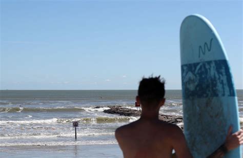 Photos Hurricane Michael Affects Galveston Surf In Focus The Daily News