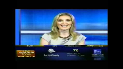 The Weather Channel Nicole Mitchell Has Hiccupsas Seen On Youtube
