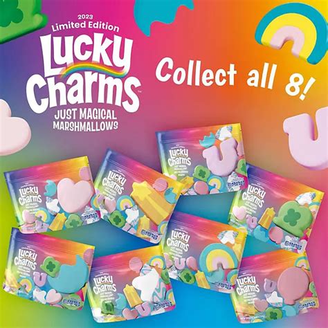Lucky Charms Just Magical Marshmallows 4 Oz Super Ultra Rare Limit