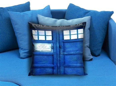 Doctor Who Tardis Police Public Call Box Pillow Case These Soft