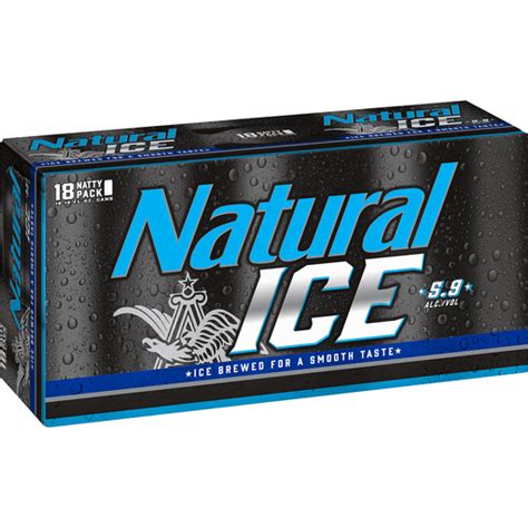 Natural Ice Beer 18 Pack 12 Fl Oz Cans 59 Abv Beer Foodtown