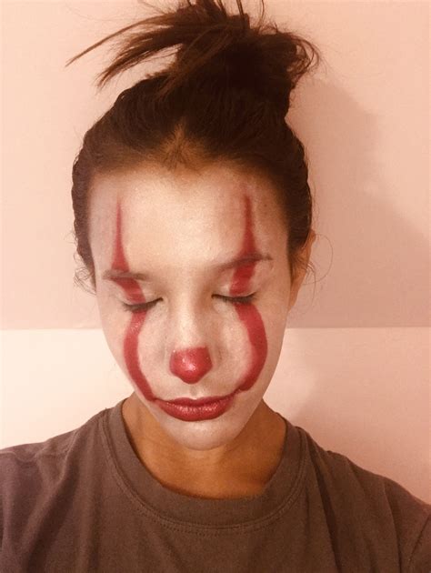 I Tried To Recreated The Pennywise Look From The Movie It 🤡 🤡