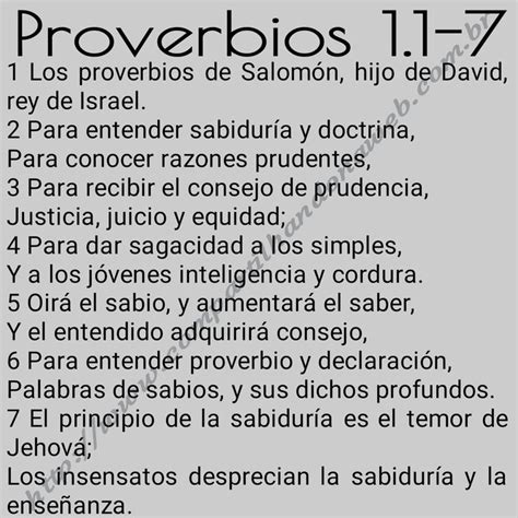 Proverbios 11 7