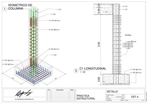 Planos Y Estructuras Er Arquitectura