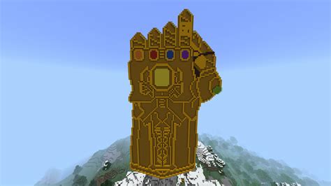 Infinity Gauntlet Build Not The Best But Its Something Minecraft