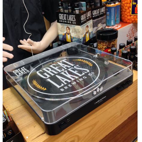 Great Lakes Brewing Co Turntable Display Spins Up Sales Point Of