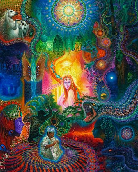 Ayahuasca Inspired Art By Anderson Debernardi