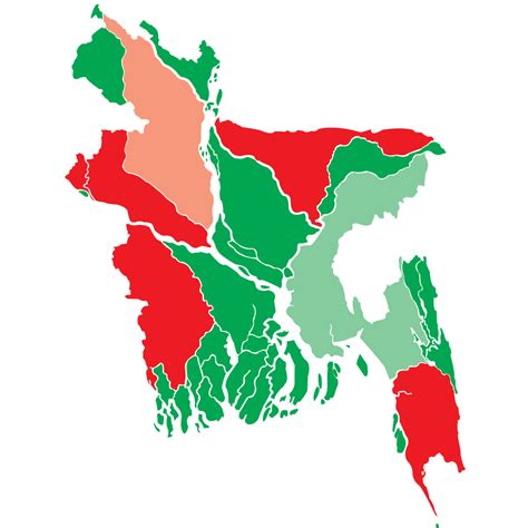 Bangladesh Map Download High Resolution - OVERPRINT png image