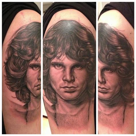 Jim Morrison By Steve Wimmer Tattoonow