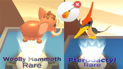 Woolly Mammoth Pet And Pterodactyl Pet In The New Fossil Eggs Youtube