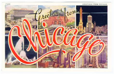 Chicago Postcard Museum Greetings From Chicago Lobby