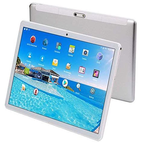 Yellyouth Android Tablet 10 Inch With Sim Card Slots 25d Curved Glass