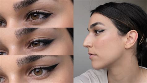 3 Different Looks Winged Eyeliner For Hooded Eyes Youtube