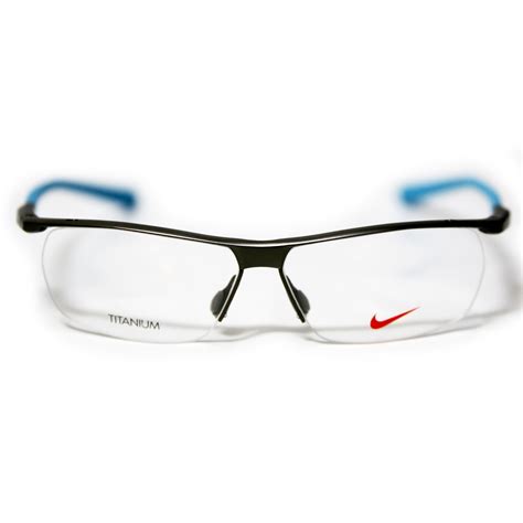 Survive The Elements Nike Designer Optical Glasses Frame 60551 034 Grey Blue