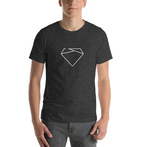 Diamond T Shirt Minimalist Shirt Diamond Tshirt Diamond Etsy