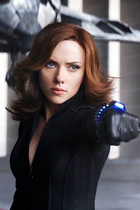 Scarlett Johansson As Black Widow In Captain America Civil War Celevs Com The