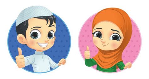 Download Boy And Girl In Kuwait Costumes For Free Di 2020 Kartun