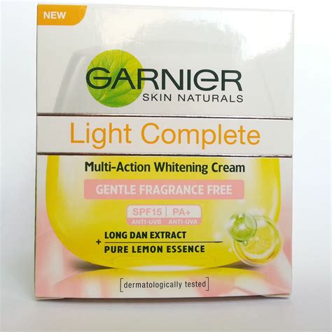 Garnier Light Complete Multi Action Whitening Cream Review Fishmeatdie