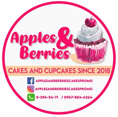 Apples And Berries Cakes Promo Tabaco