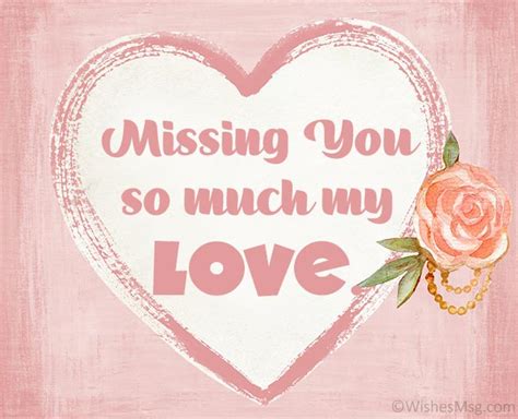 Missing You So Much My Love
