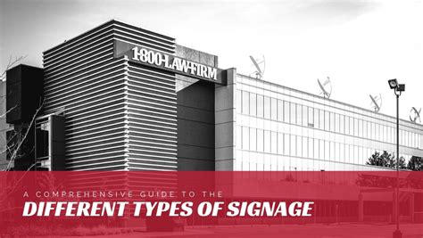 A Comprehensive Guide To Different Types Of Business Signage