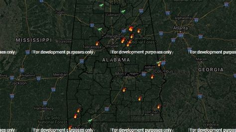 Hundreds Of Fires Burned Across Alabama