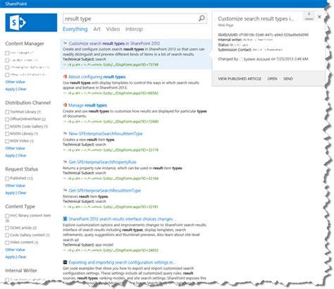 How To Change The Way Search Results Are Displayed In Sharepoint Server