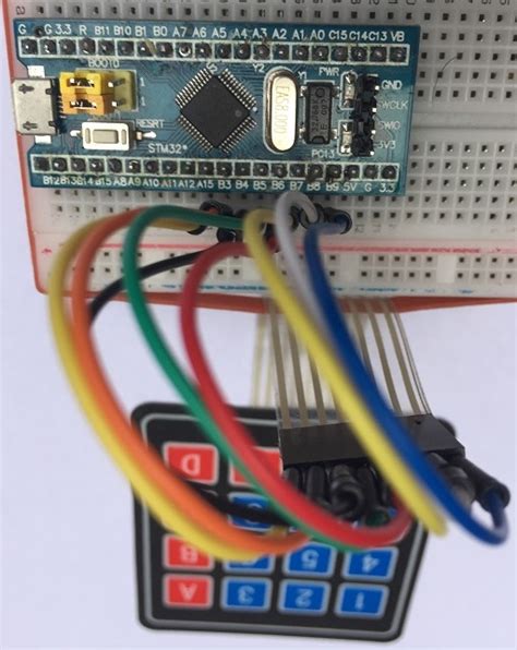 4x3 Keypad With Stm32 Blue Pill Using Stm32cubeide Vrogue