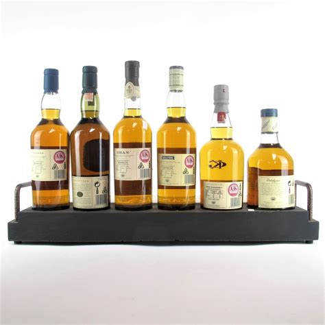 Classic Malts Collection 6 X 70cl Including Plinth Whisky Auctioneer